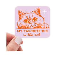 Sticker | My Favorite Kid Is The Cat