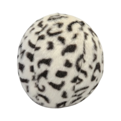 Fluff & Tuff | Snow Leopard Ball (Squeakerless)