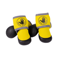 Carolina Pet Company Body Glove Paw Protector Booties displayed as a complete set of four dog boots.