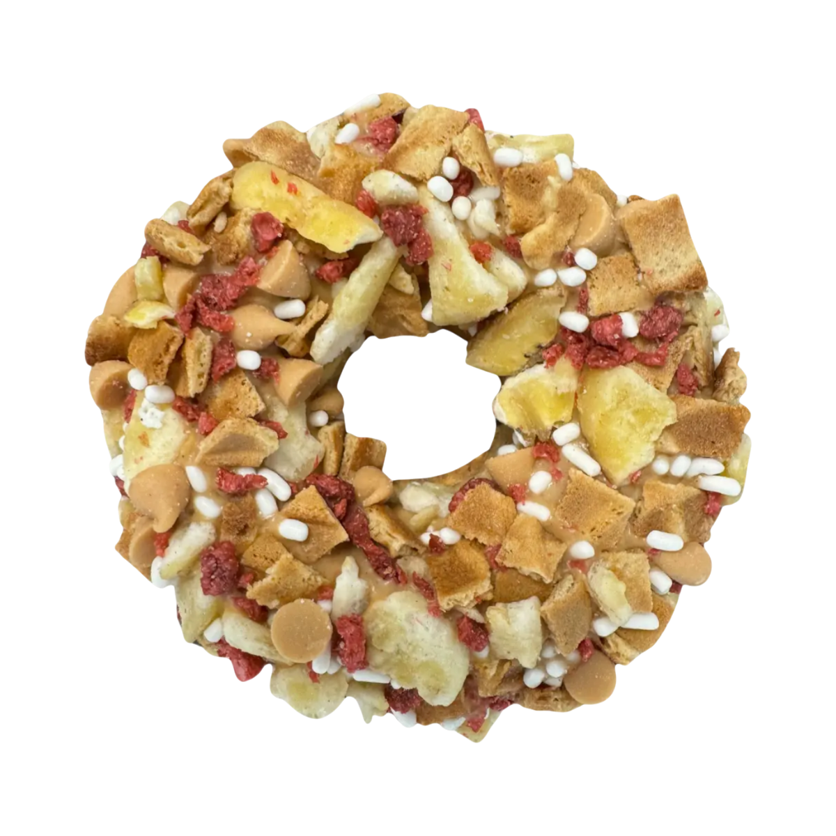The Hound Dog Granola Donut