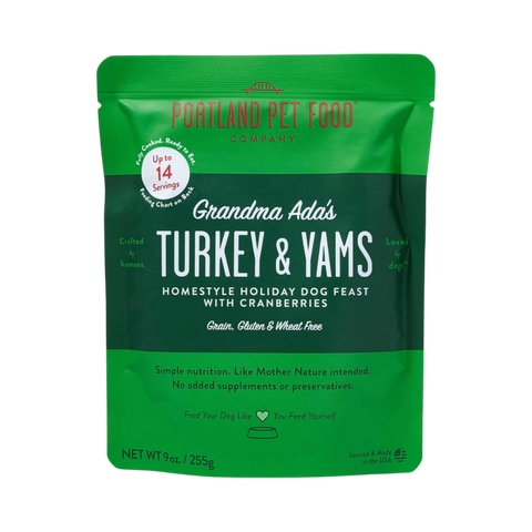 Portland Pet Food | Grandma Ada's Turkey and Yams Meal
