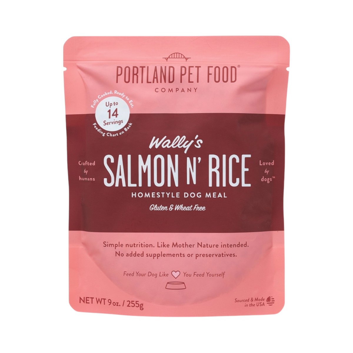 Portland Pet Food | Wally's Salmon N' Rice Meal