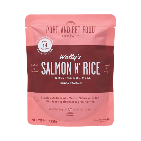 Portland Pet Food | Wally's Salmon N' Rice Meal