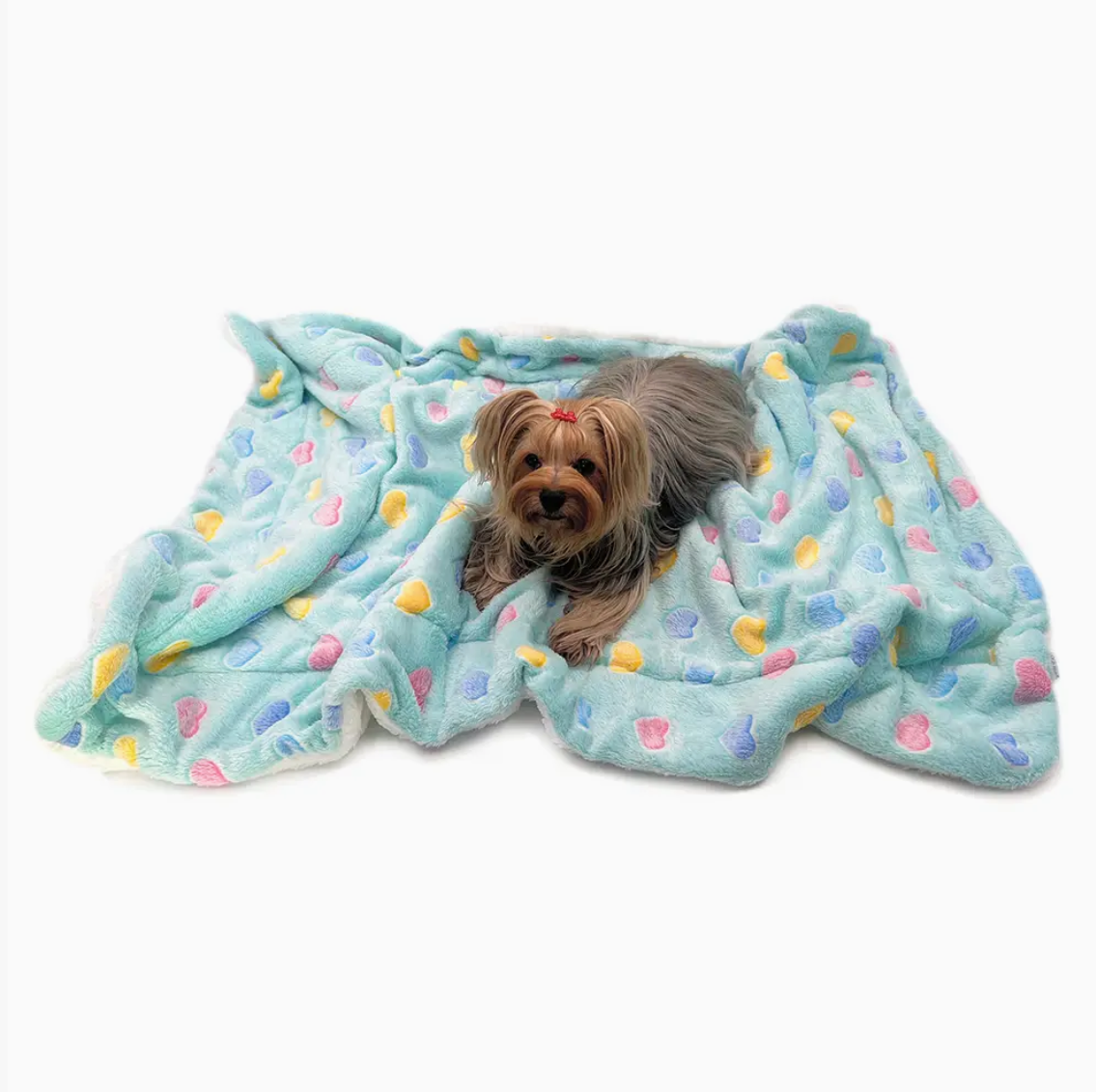 Klippo | Blue Hearts Blanket