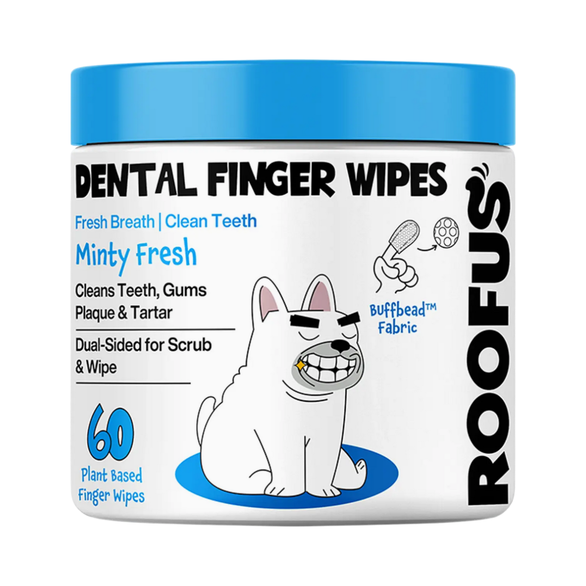 Roofus | Dental Wipes | 60ct