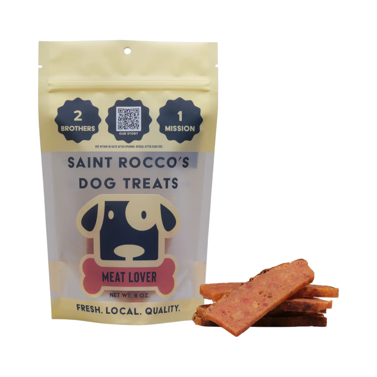 Saint Rocco's Treats |  Meat Lovers 8oz