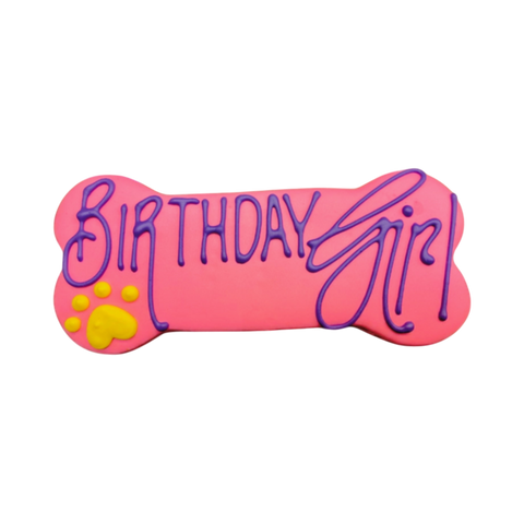 Fetch! Treats | 6" Dog Cookie | Birthday Girl
