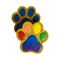 Rainbow Puppy Paws