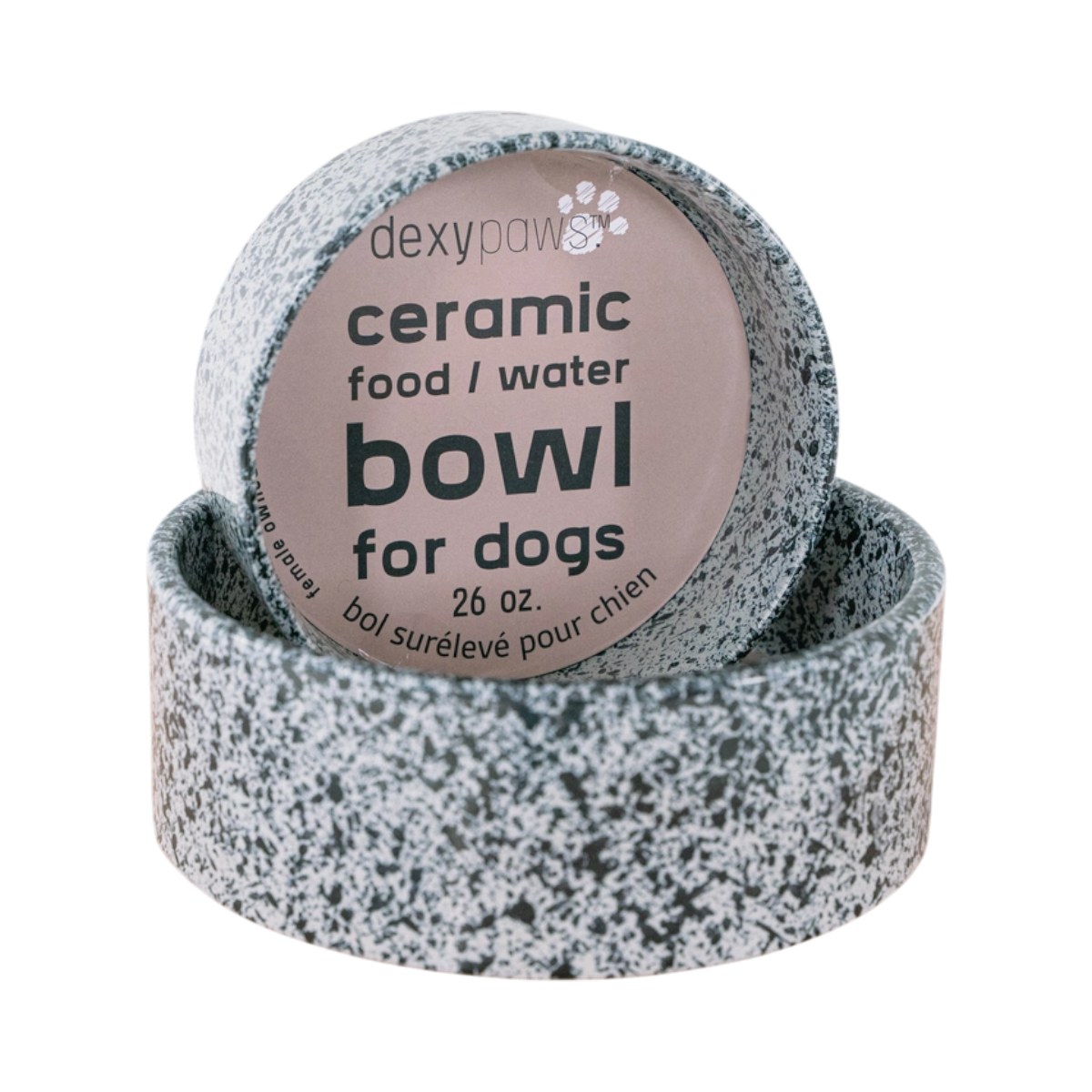 dexypaws | Bowl | Salt & Pepper