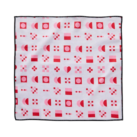 Heart Quilt Paw Towel