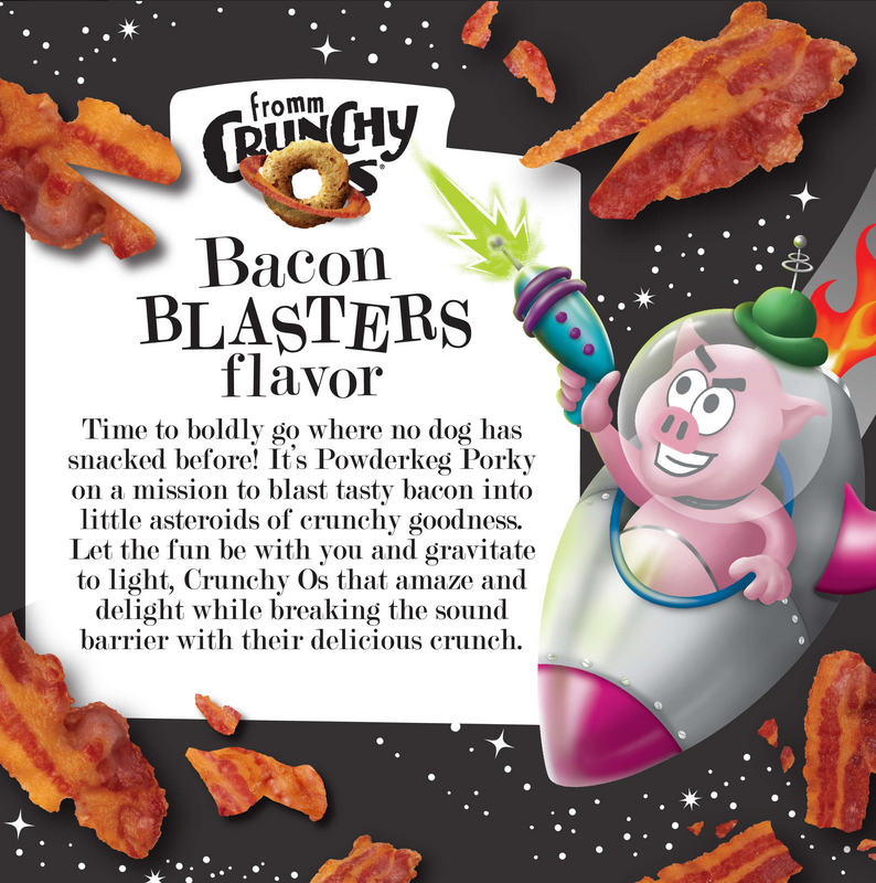 Fromm | Crunchy O's | Bacon Blasters