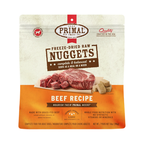 Primal | Freeze-Dried | Beef Nuggets