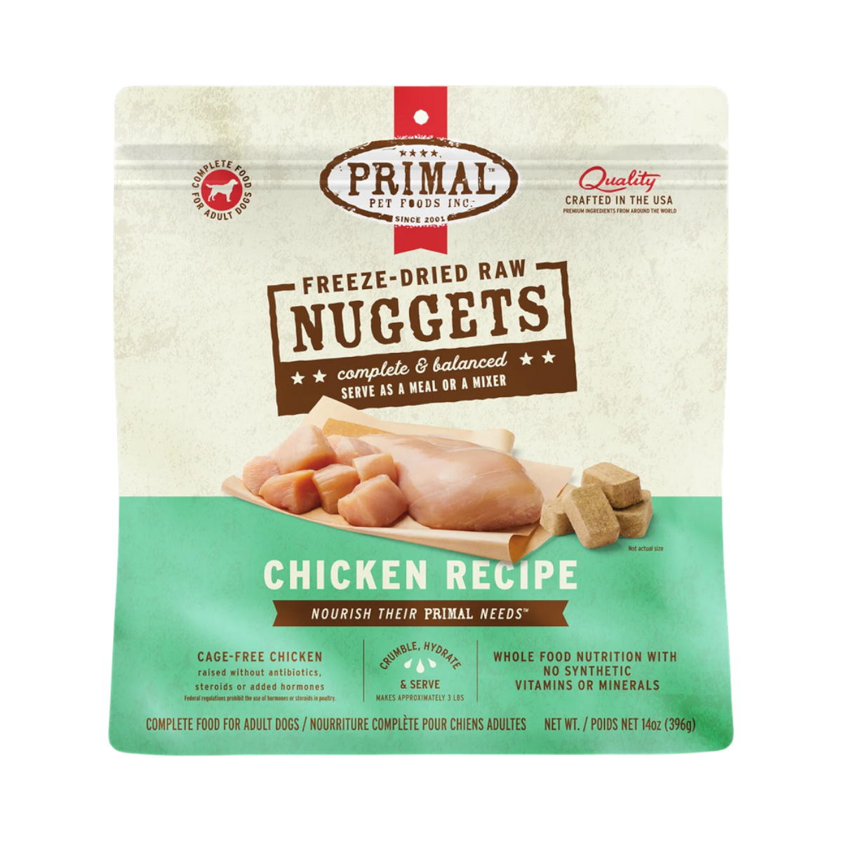 Primal | Freeze-Dried | Chicken Nuggets