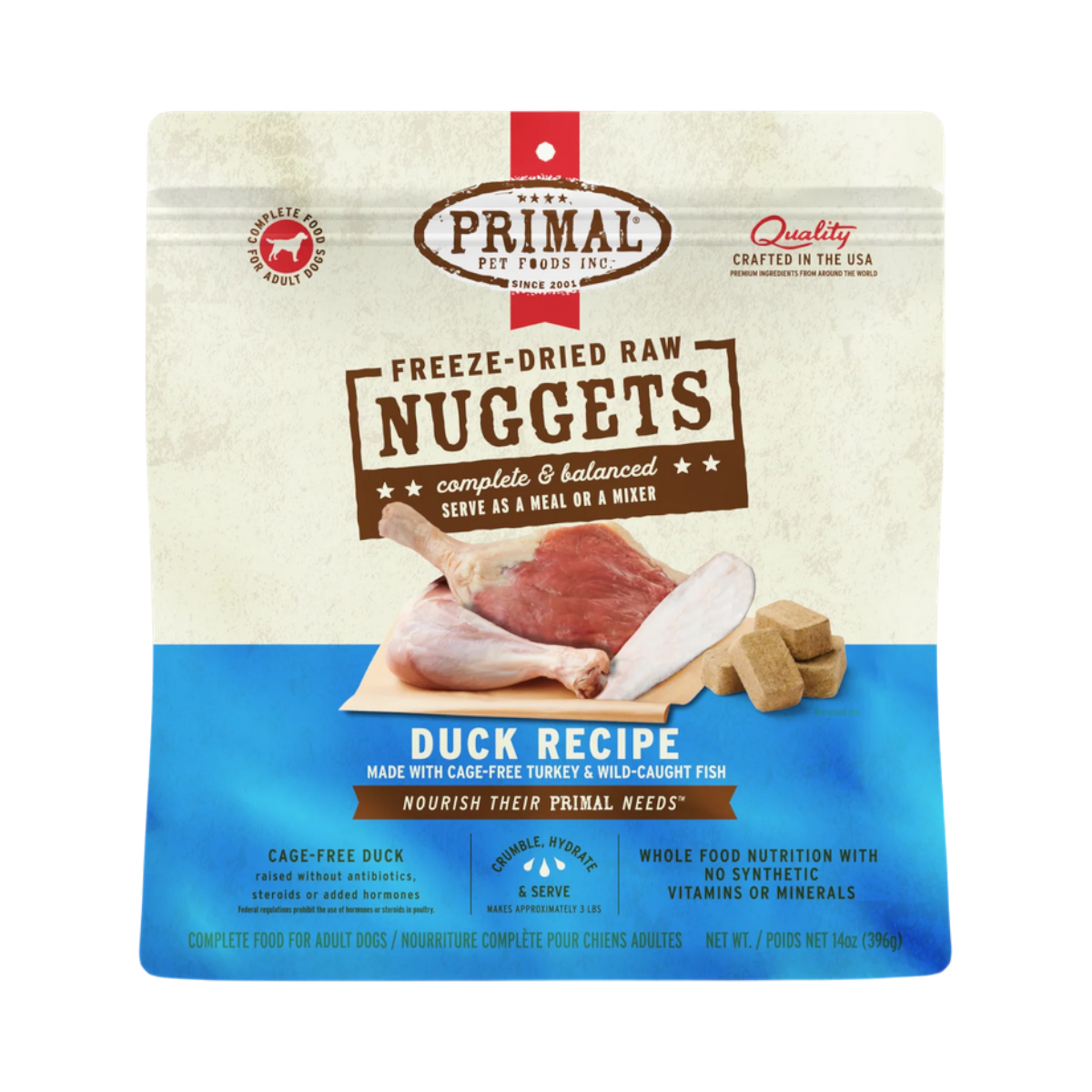 Primal | Freeze-Dried | Duck Nuggets