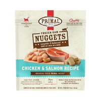 Primal | Feline Frozen Raw | Chicken & Salmon 3lb