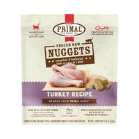 Primal | Feline Frozen Raw | Turkey 3lb