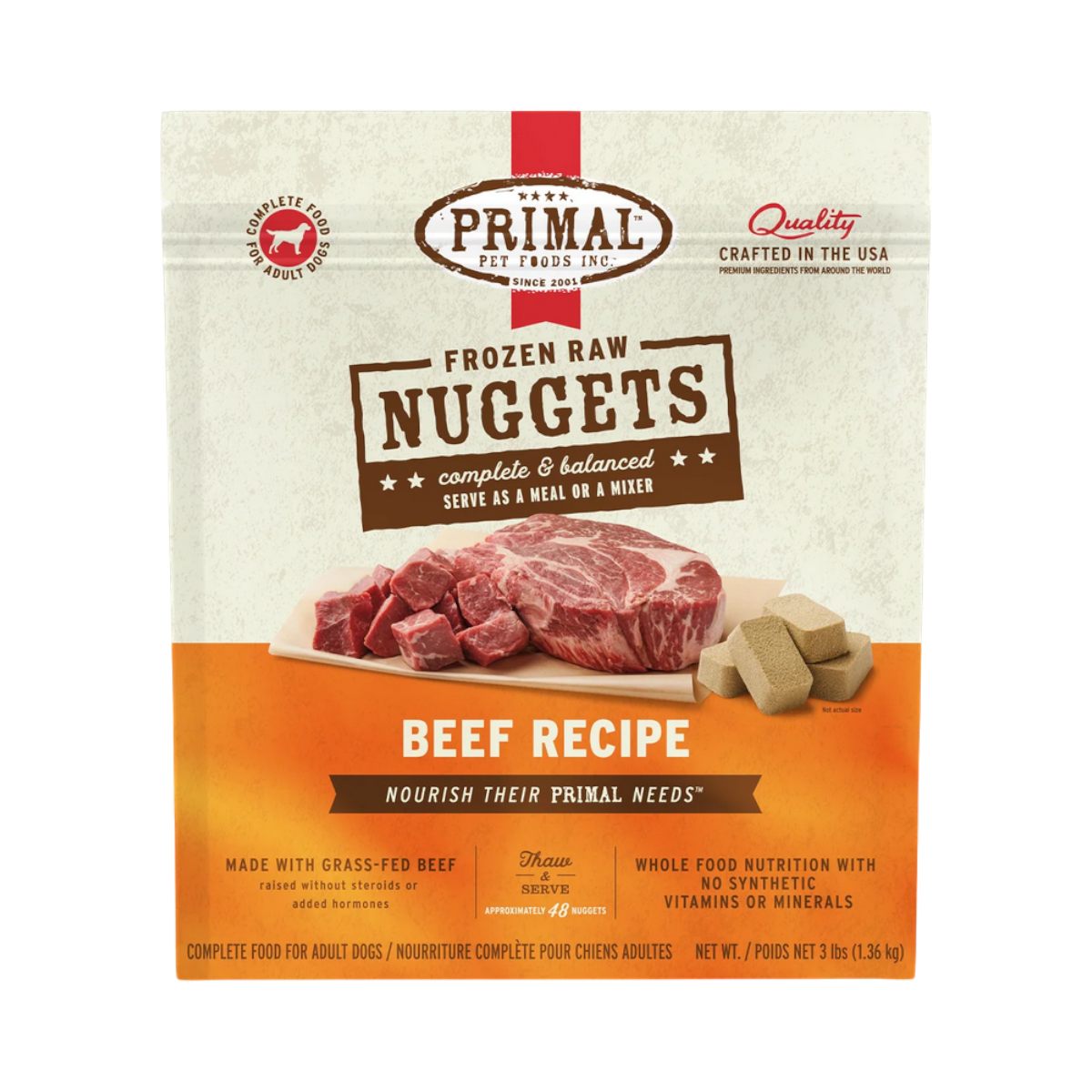 Primal | Canine Frozen Raw | Beef