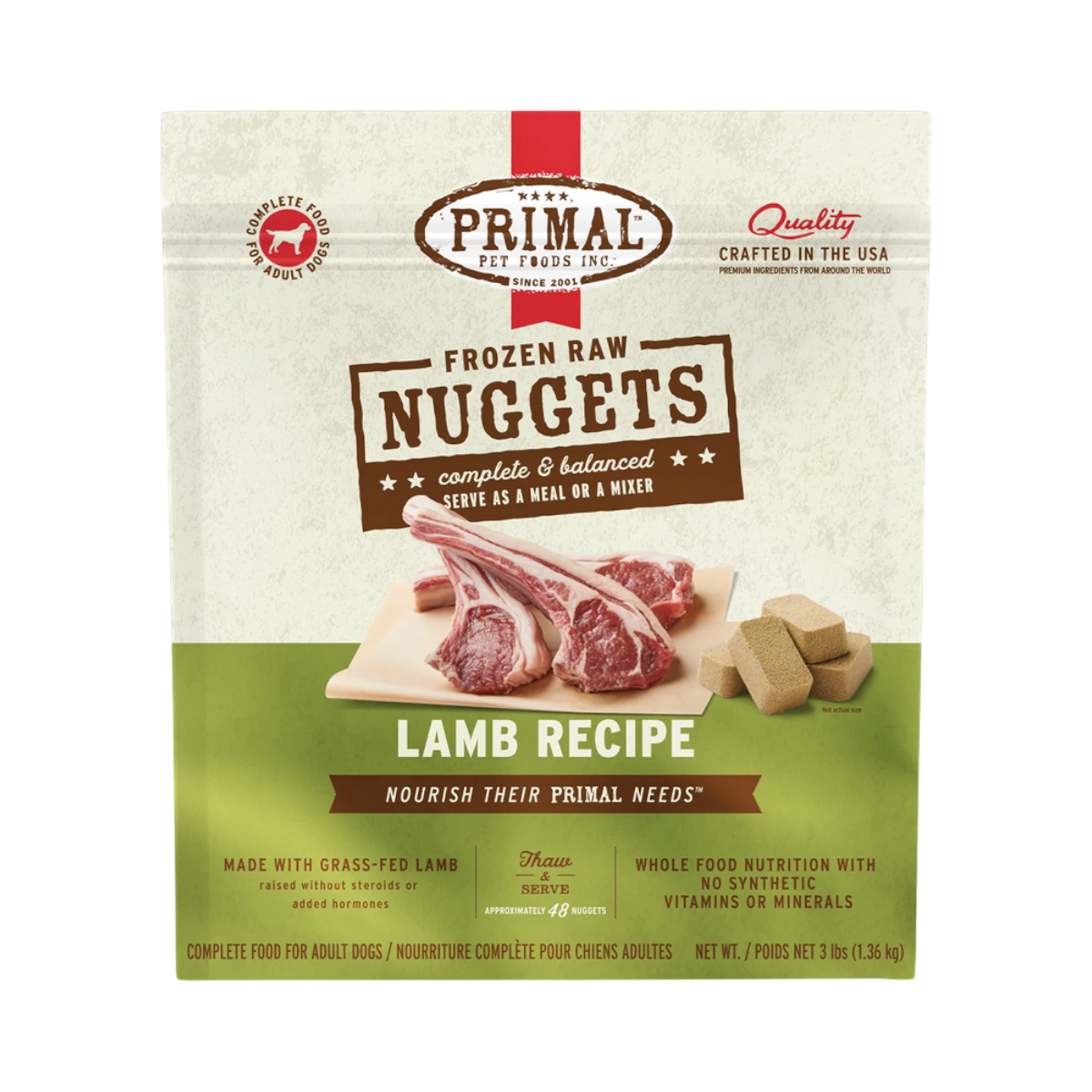 Primal | Canine Frozen Raw | Lamb