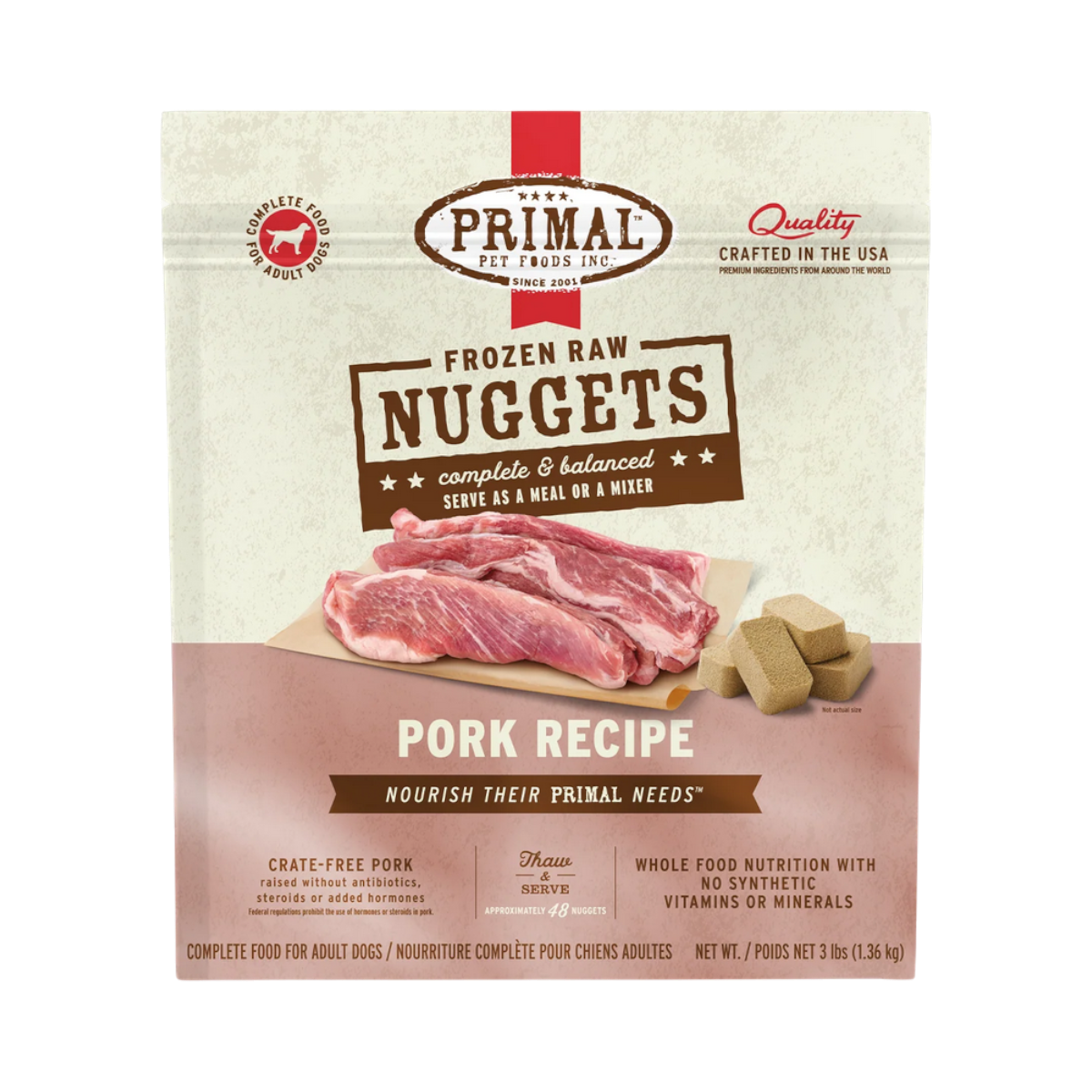 Primal | Canine Frozen Raw | Pork