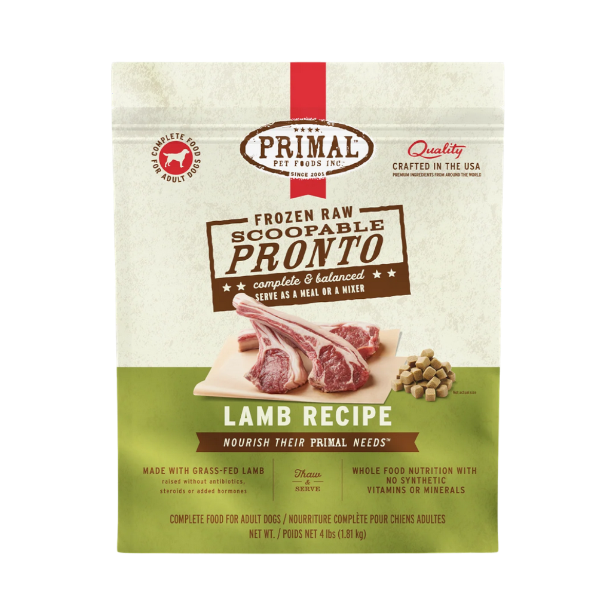 Primal | Pronto | Lamb 4lb
