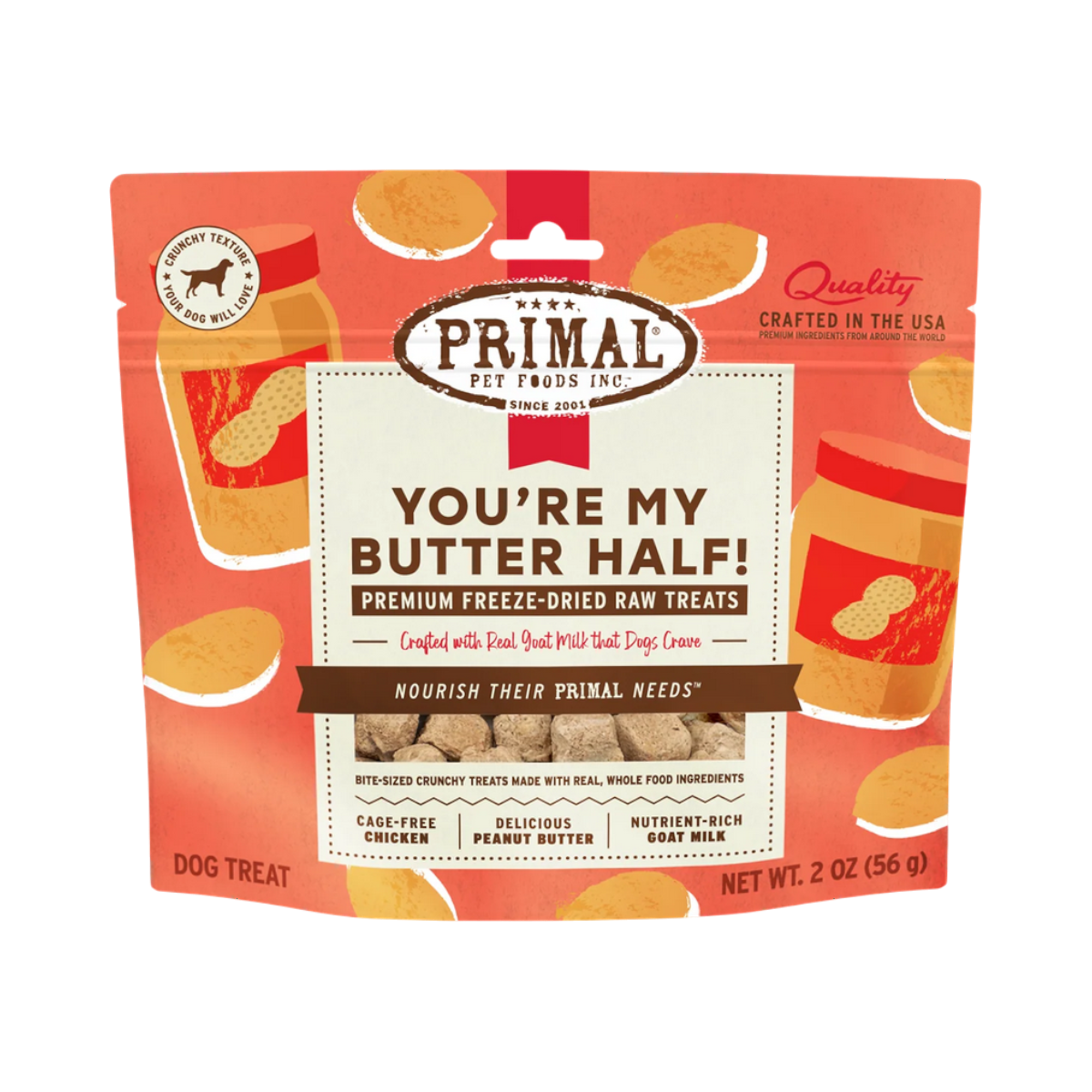Primal | Treat | Chicken & Peanut Butter