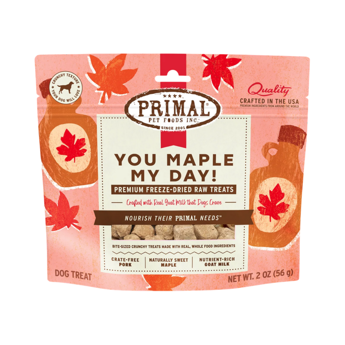 Primal | Treat | Pork, Maple, & Goat Milk