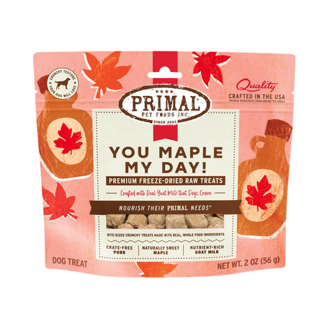 Primal | Treat | Pork, Maple, & Goat Milk