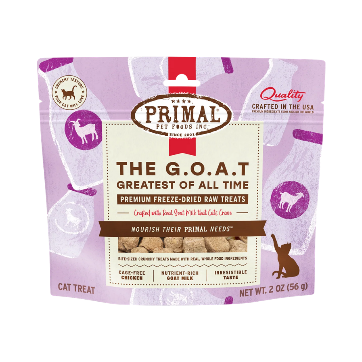 Primal | Cat Treat | Chicken & Goat Milk