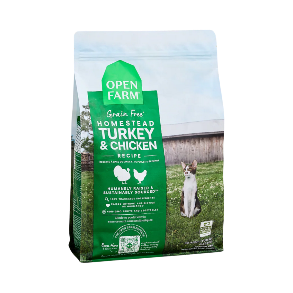 Open Farm | Cat Kibble | Turkey