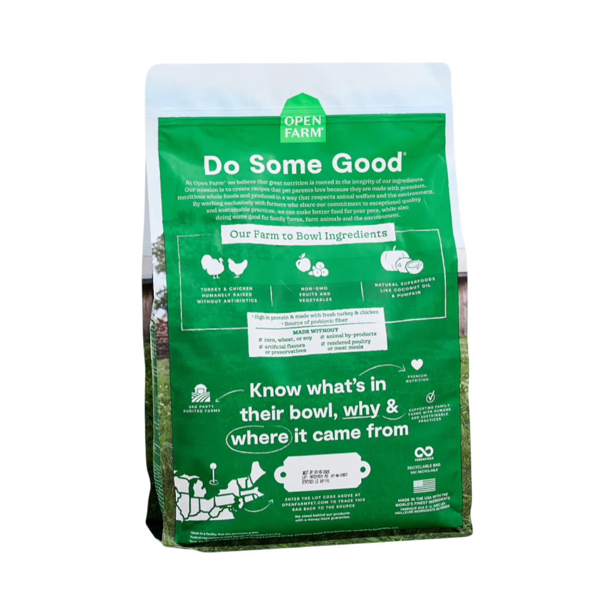 Open Farm | Cat Kibble | Turkey