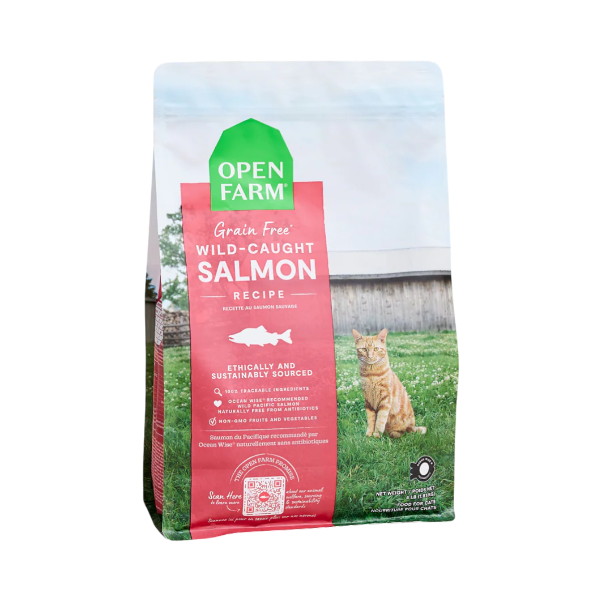 Open Farm | Cat Kibble | Salmon