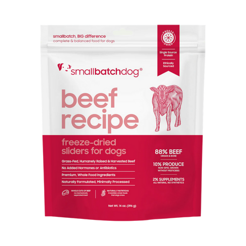 Small Batch | Freeze Dried | Beef Sliders