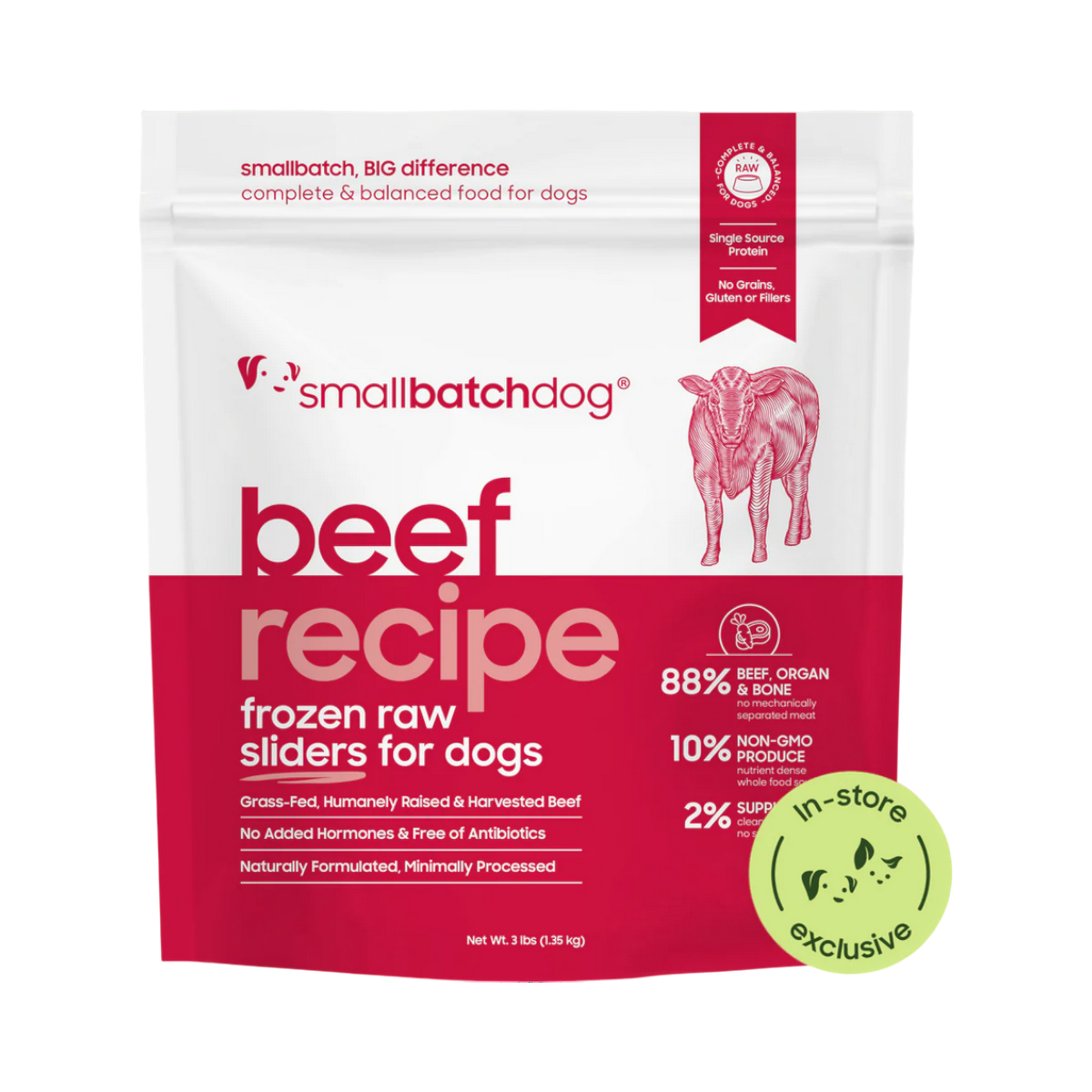 Small Batch | Frozen Raw | Beef