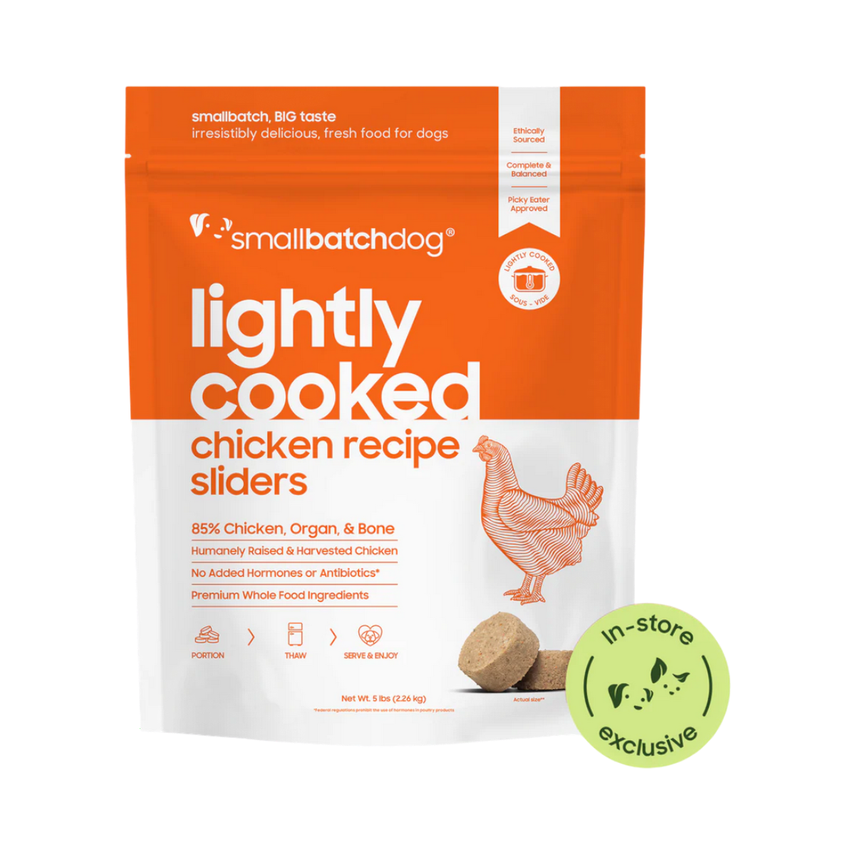 Small Batch | Gently Cooked | Chicken 5lb