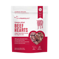 Small Batch | Freeze-Dried Hearts | Beef