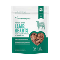 Small Batch | Freeze-Dried Hearts | Lamb