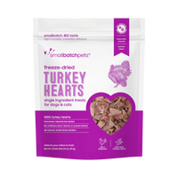 Small Batch | Freeze-Dried Hearts | Turkey