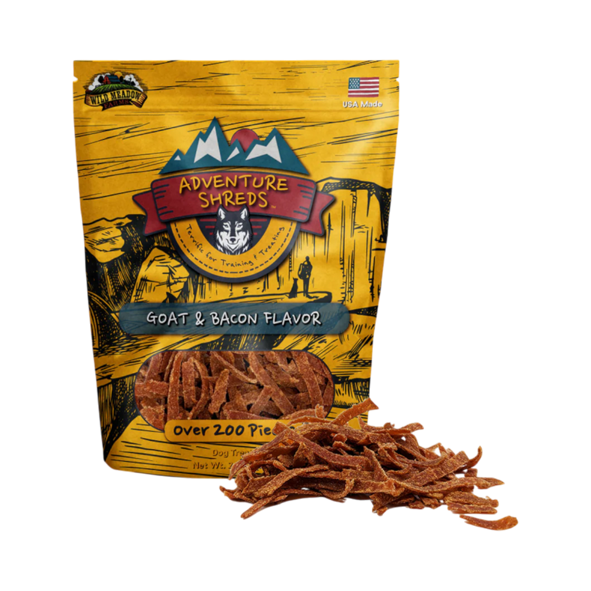 Goat & Bacon Adventure Shreds