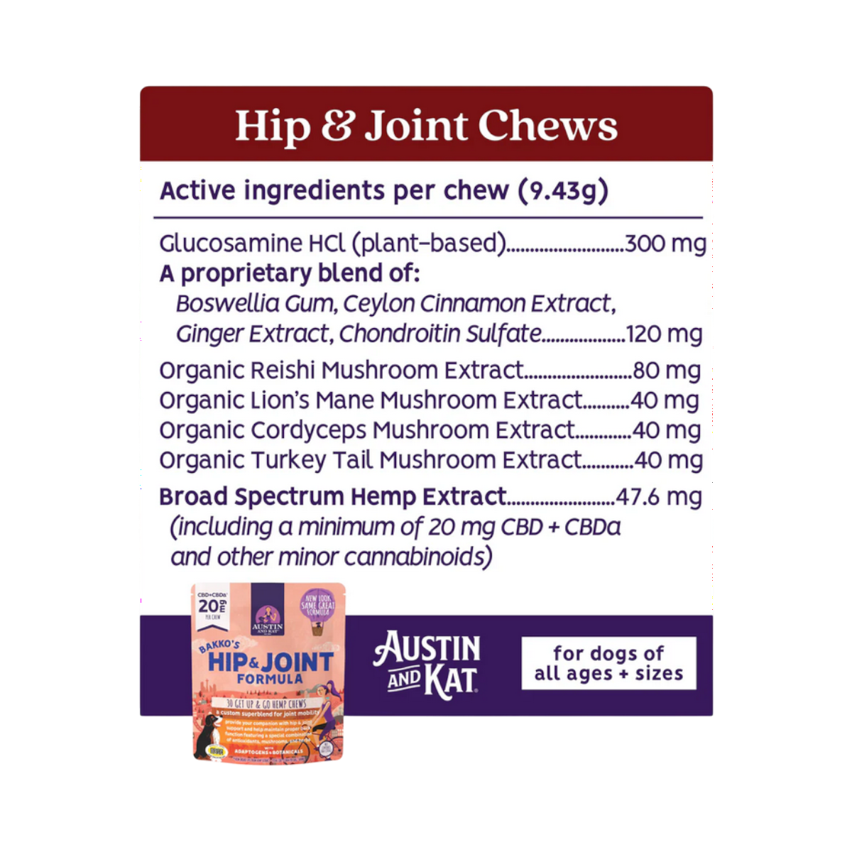 Austin & Kat | Value Pack Hip & Joint