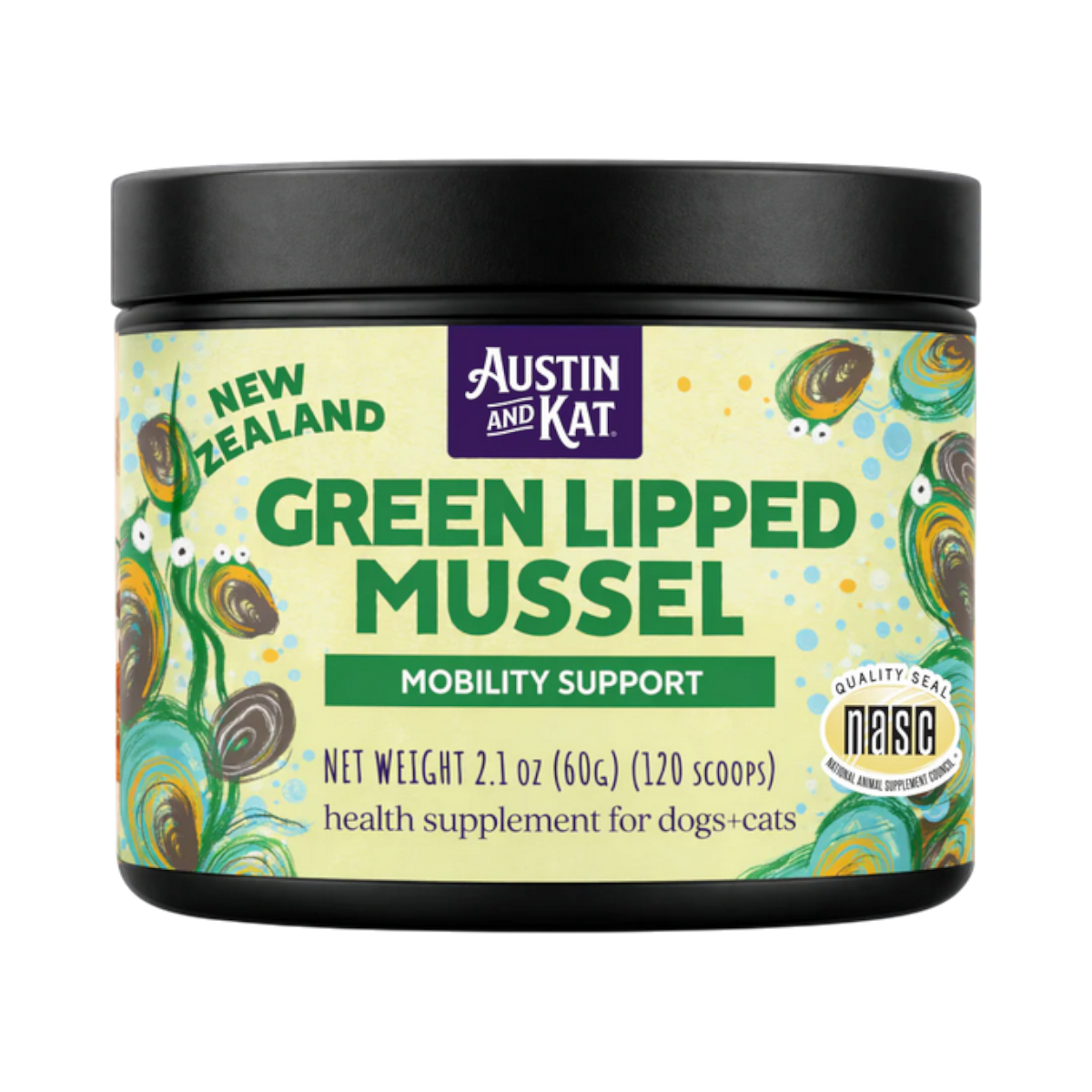 Austin & Kat | Green Lipped Mussel Powder