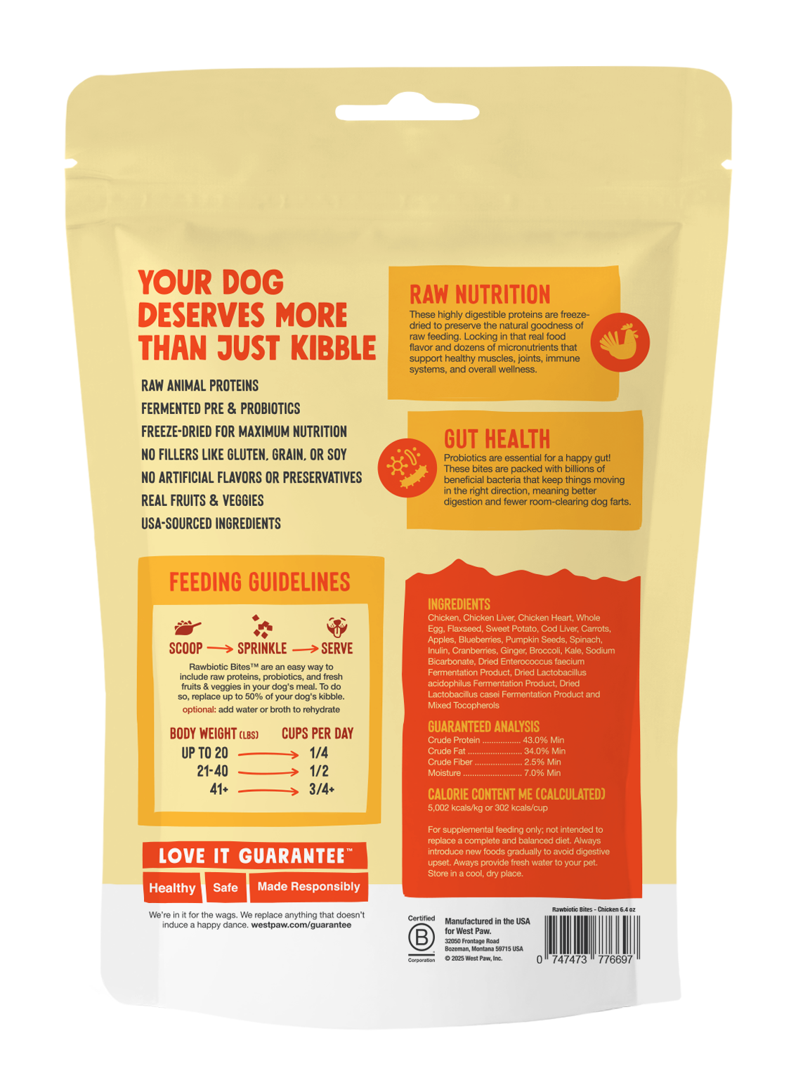 Rawbiotic Bites Food Topper | Chicken