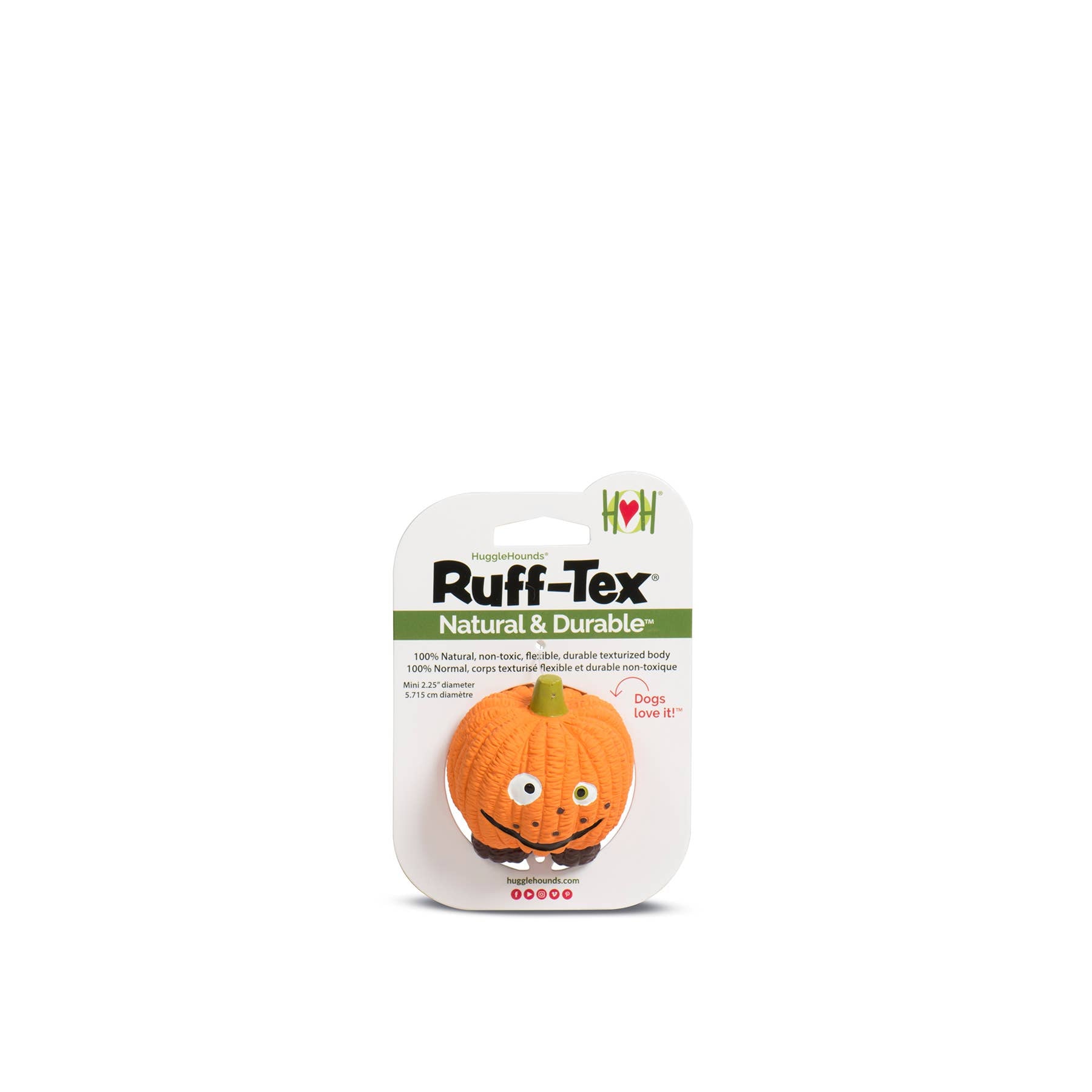 Fall Collection Gourdie Ruff-Tex® Ball Dog Toy