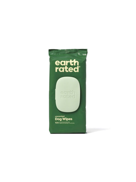 Earth Rated | Grooming Wipes | Unscented