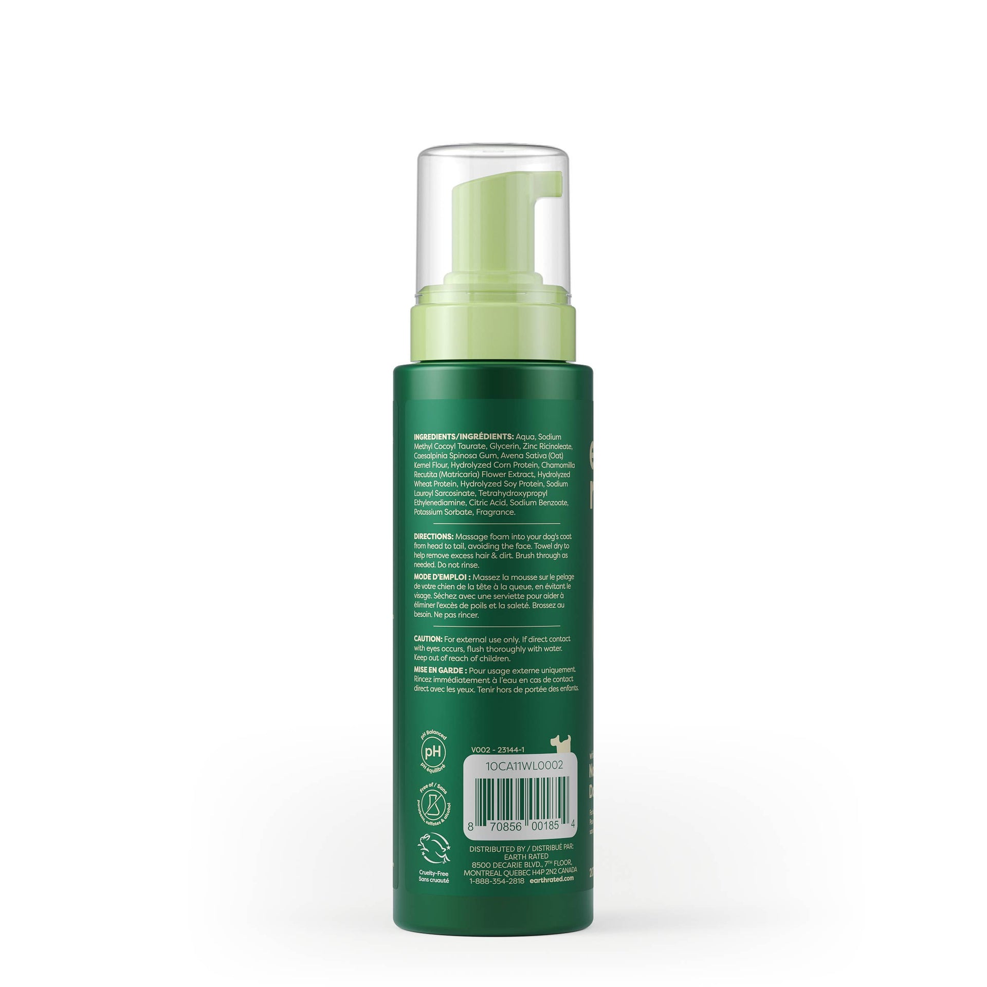 Earth Rated | No Rinse Dog Shampoo 7oz