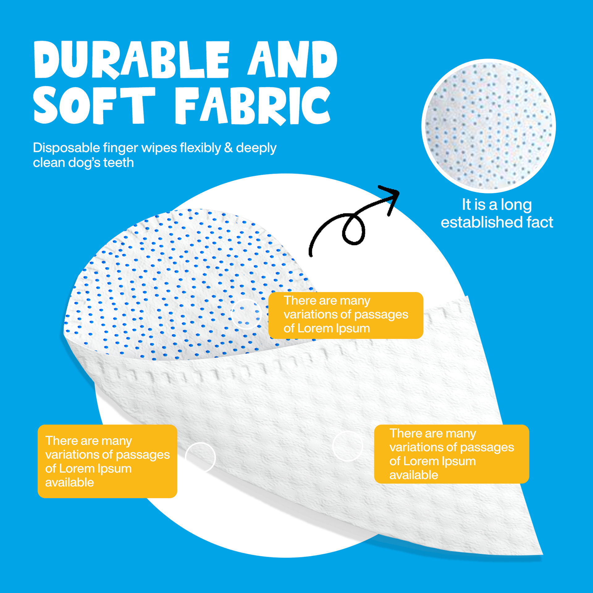 Roofus | Dental Wipes | 60ct