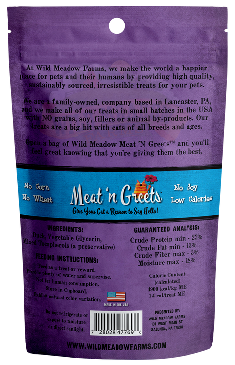 Meat N Greets Duck Cat Treats