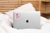 Yarnival I Could Be Meaner sticker shown in a lifestyle setting highlighting its fun, relatable message.