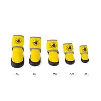 Carolina Pet Company Body Glove Paw Protector Booties shown from an alternate angle highlighting fit and construction.