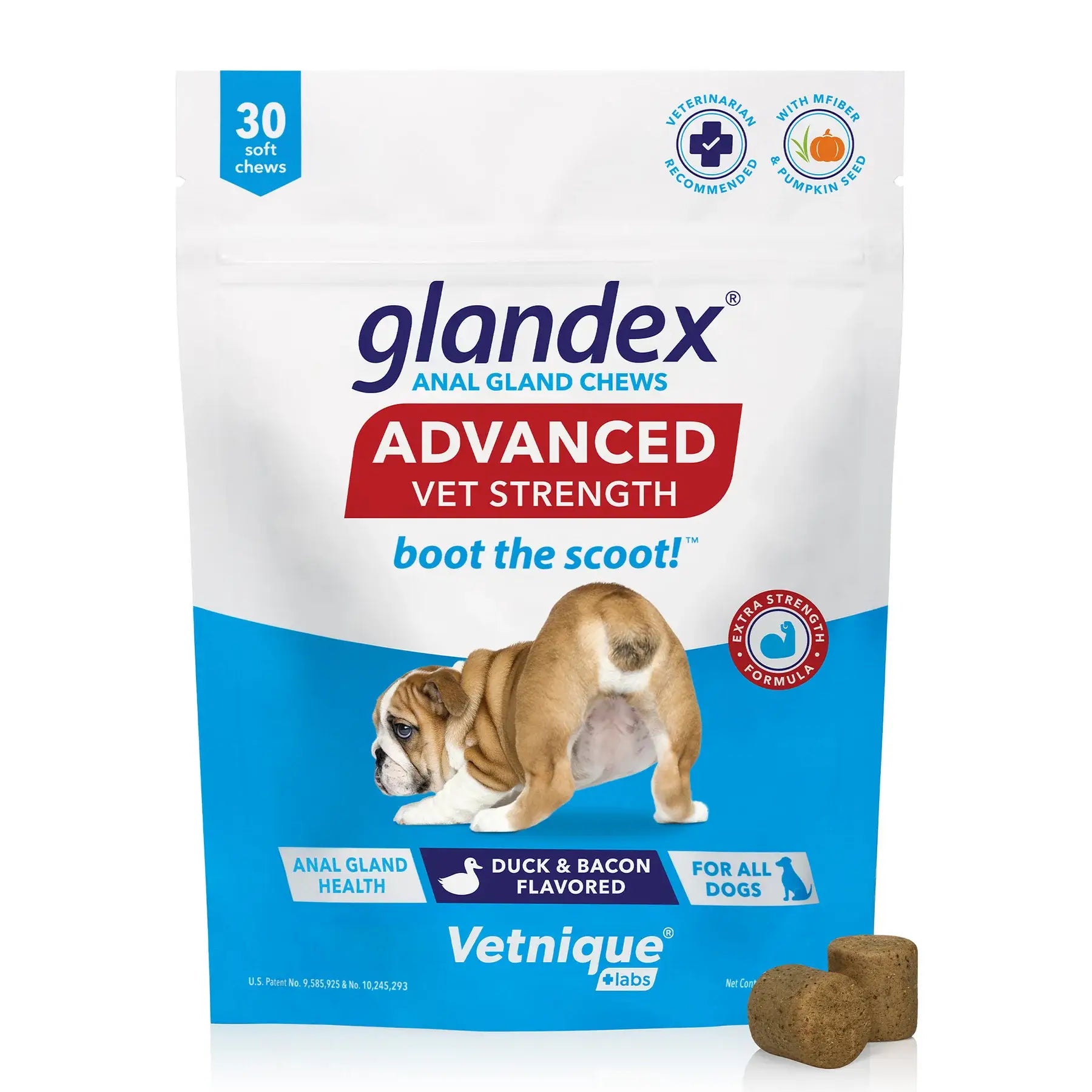 Glandex | Vet Strength | Duck & Bacon Soft Chew 30ct