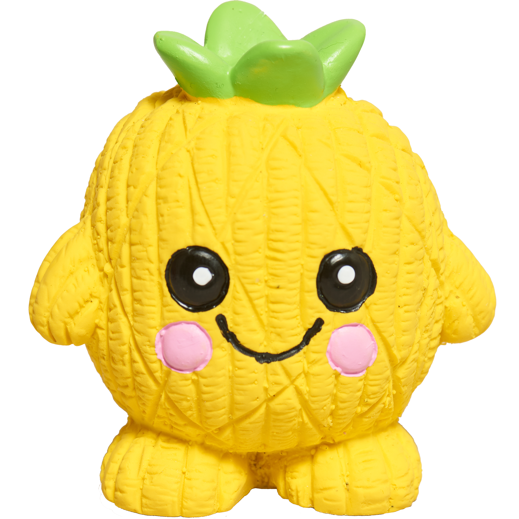 Fruitie Cuties Foodies Ruff-Tex three-pack dog toys showing detailed texture and durability features up close.